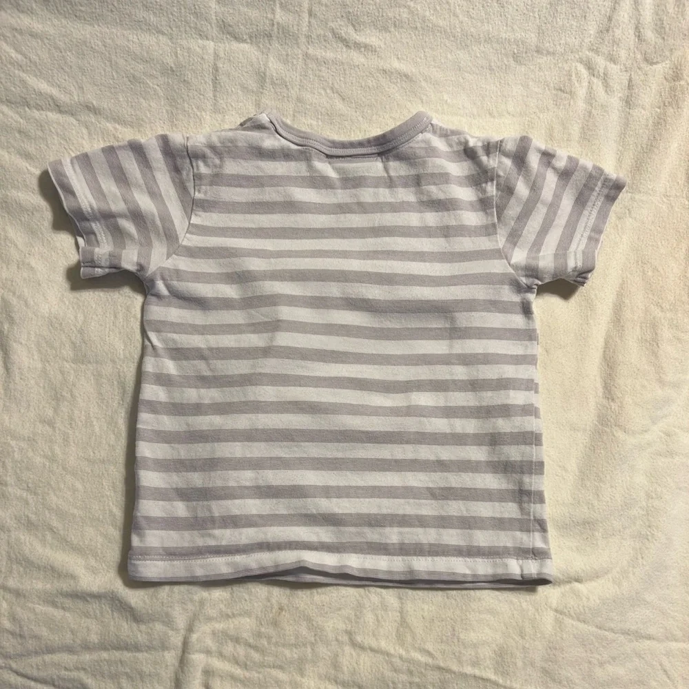 Gray Striped‎ Kids Pirate Shirt